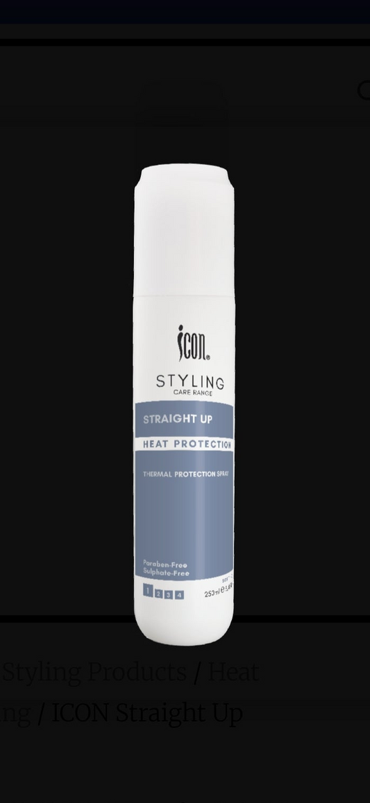 Icon Straight up heat protection spray 250 ml