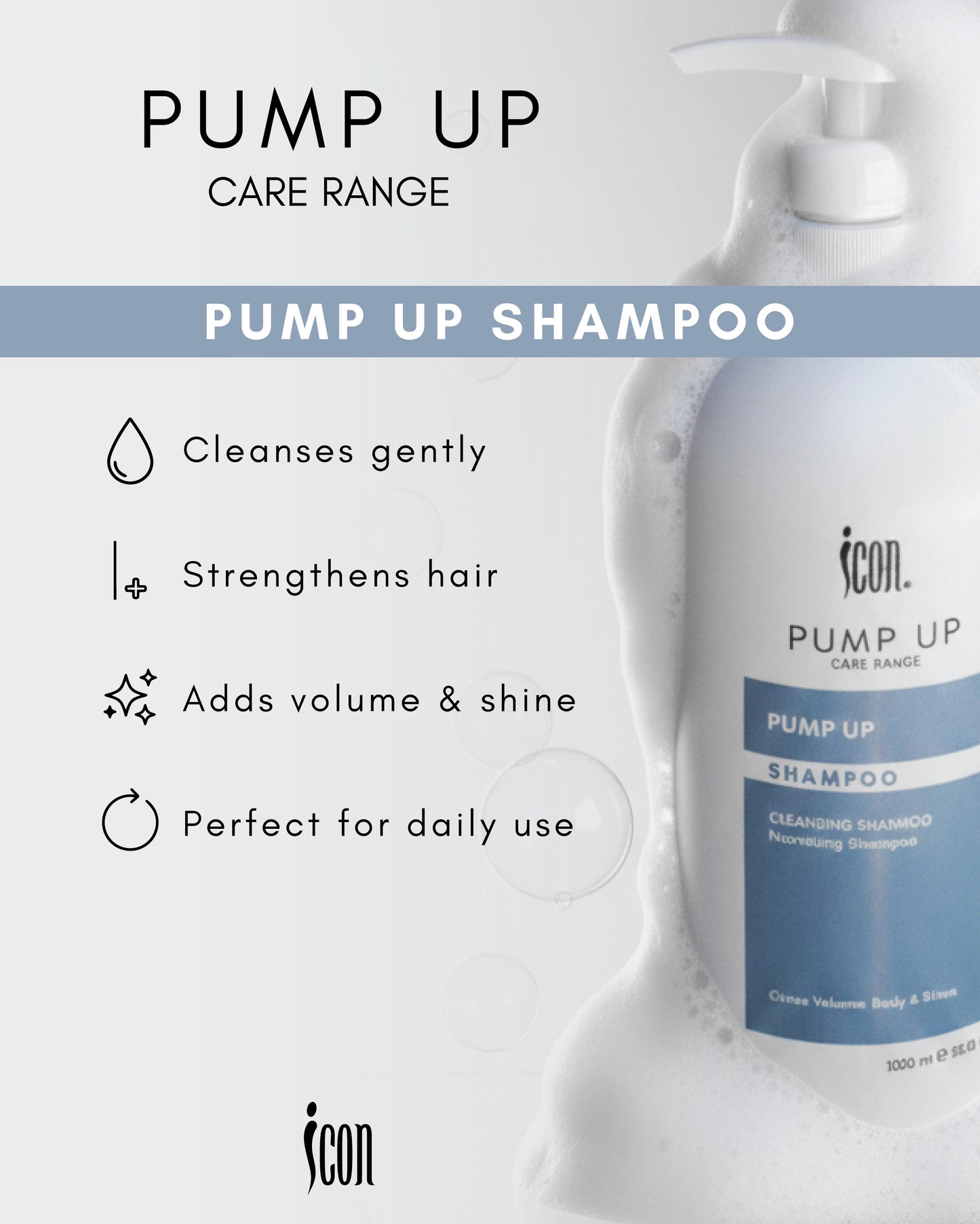 Pump up Shampoo 1L