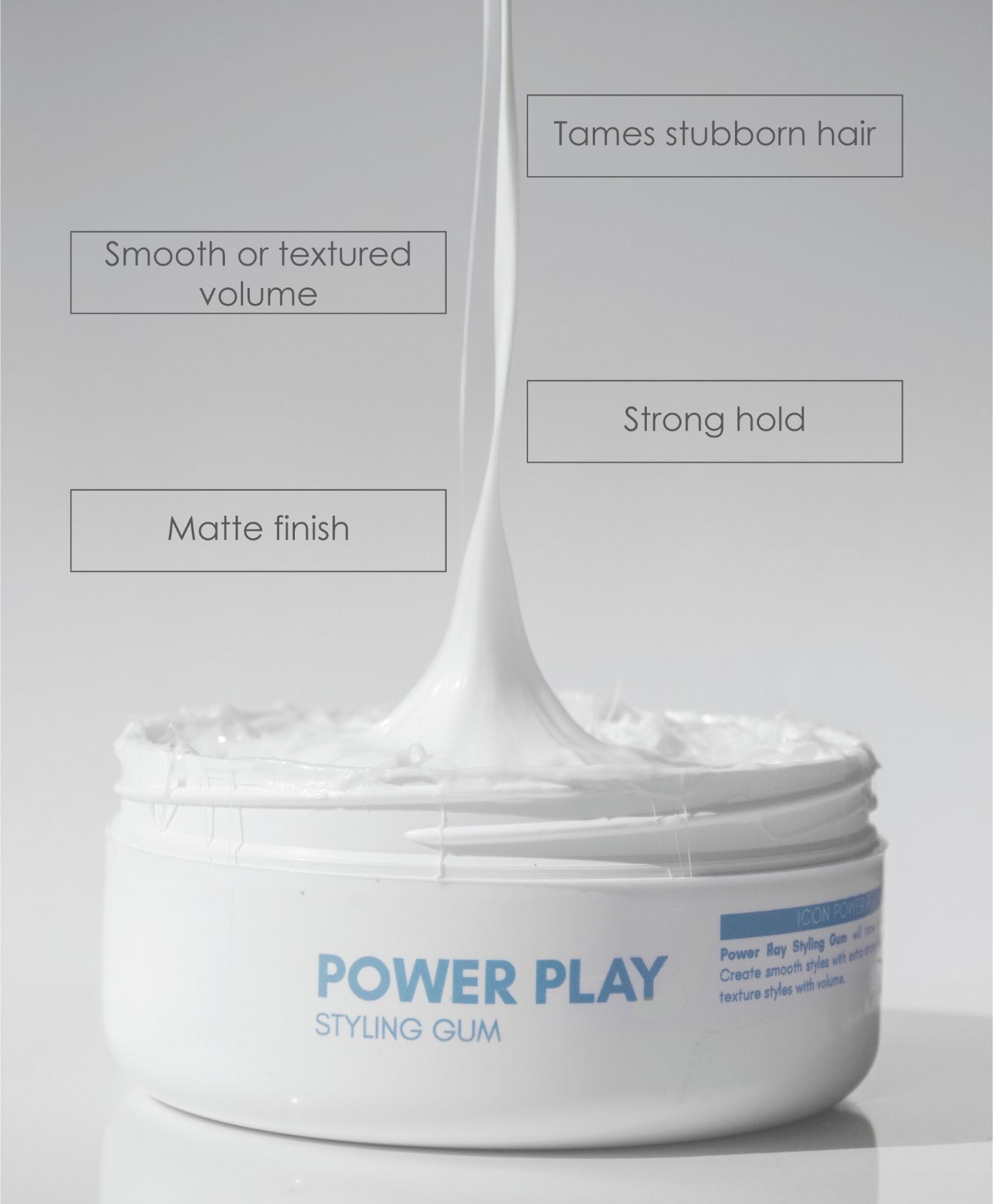 Power play matt gum 125ml