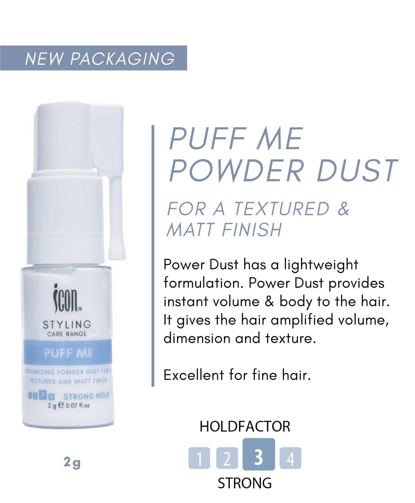 Puff me powder dust 2g