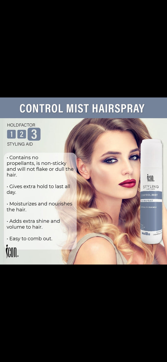 Control mist hairspray 250ml