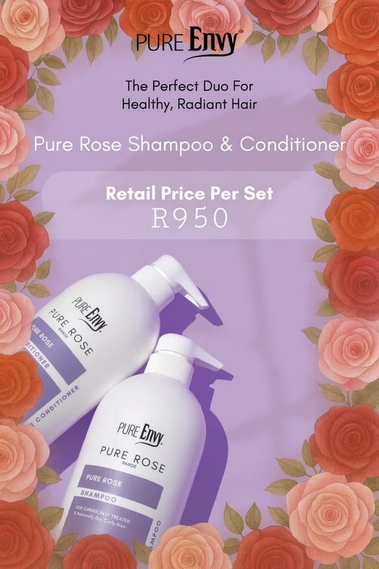 Icon Pure rose shampoo and conditioner combo set
